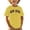 Yellow, variant on Boys And Girls Printed Top Children Casual Sports Comfortable Loose Cute Short Sleeved T Shirt Kids Loose Fit Basic Tees