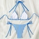 thumbnail image 4 of WILLBEST Traje de Baño Completo Mujer Bikini Atado de Tela Para Mujer E y Cómodo Para La Playa de Verano, 4 of 6