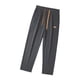 thumbnail image 1 of Pantalones deportivos para hombre, pantalones deportivos con cordón ajustable, parte inferior abierta, holgados, atléticos Talla XL Gris, 1 of 9