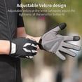 thumbnail image 2 of (Cut: S)Lightweight racing gloves, reflective gloves for driving, cycling gloves with anti-slip gel pad and shock absorber, breathable training gloves, 2 of 4