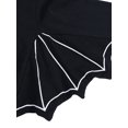 thumbnail image 5 of Baby Bat Costume My First Halloween Outfit Pumpkin Newborn Baby Boy Girl Costume Black Bat Bodysuit Romper With Hats, 5 of 7