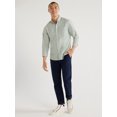 thumbnail image 2 of Free Assembly Men's Oxford Shirt with Long Sleeves, Sizes S-3XL, 2 of 6