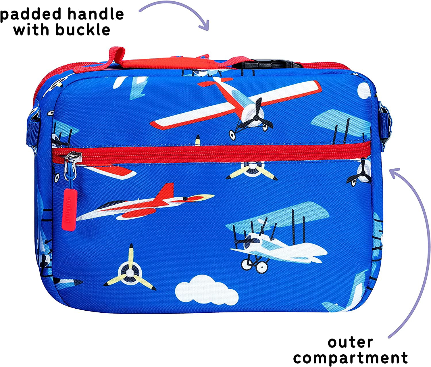 Ellis Lunch Bag - Airplane – uninni
