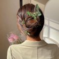 thumbnail image 4 of 6 piezas de pinzas para el pelo para mujer Mariposas Transparente Fuerte Garra Tocado de Cristal Imitación Mujeres Pinza para el Cabello Accesorios para el Cabello, 4 of 5