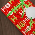 thumbnail image 3 of JAM Paper Christmas Wrapping Paper, 40 Sq ft, 1/Pack, Ho, Ho, Holographic Gift Wrap, 3 of 4