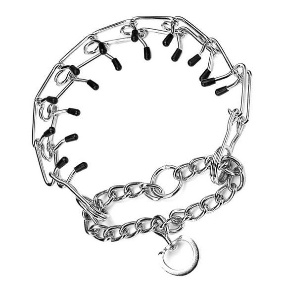 Slip Resistant Dog Obedience Collar Heavy Duty Removable Chain Collar For Small to Large Breeds Outdoor Control