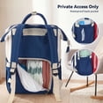 thumbnail image 3 of Diaper Bag Backpack,Caveen Multifunctional Mommy Nappy Bags with Insulated Pockets, Waterproof, Large Capacity, 3 of 8
