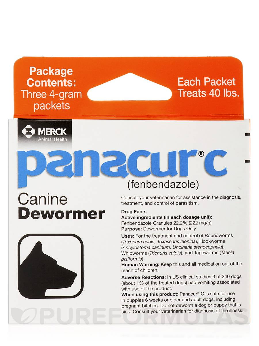 Panacur C Dewormer (Fenbendazole) for 
