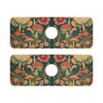 thumbnail image 7 of Yayeee Faucet Mat for Kitchen Sink 14.7" Diatomite Long Splash Guard Pad, Floral Mushroom, 2 Pack, 7 of 7