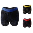 thumbnail image 2 of Pantalones cortos de playa Hugo Troncos de natación para hombre Rojo XXL, 2 of 10