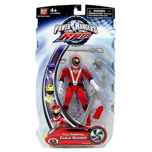 Power Rangers RPM Full Throttle Eagle Ranger Action Figure