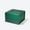 Dark Green, variant on Geoto 9.3x9.3x6in | 23.5x23.5x15.2cm A5 Square Deep Luxury Rigid Foldable Magnetic Closure Collapsible Gift Packaging Boxes (Ivory)