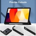 thumbnail image 4 of Funda para tablet TANOVCEP para Xiaomi Redmi Pad SE de 11 pulgadas, color negro, 4 of 8