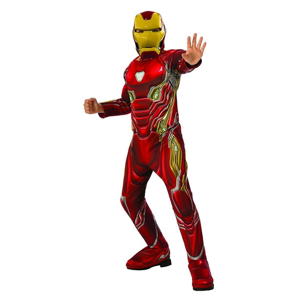 Marvel Vengeurs: Infinity War Deluxe Costume d'Enfant Iron Man, Petit