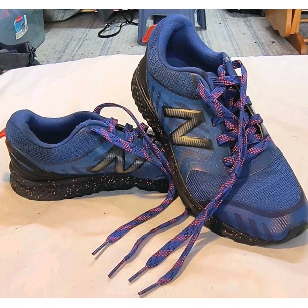 New Balance Fuel Core Nitrel Blue & Orange Running Shoes Sneakers Sz- M 6 / W 8