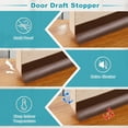 thumbnail image 4 of 16.4Feet Weather Stripping, Adhesive Seal Strip Draft Stopper(35mm, Grey), 4 of 6