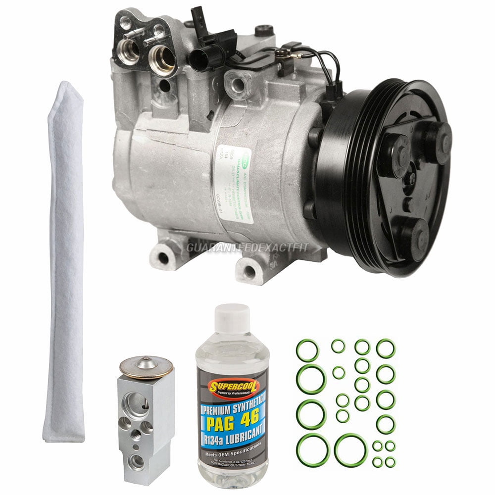 For Hyundai Accent 2000 2001 2002 2003 OEM AC Compressor w/ A/C Repair