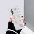 thumbnail image 4 of Galaxy Z Fold 4 Clear Case, Soft Clear Flexible Rubber Planet Space Stars Sparkle Case Girls Women Glitter Shockproof Protective Case for Samsung Galaxy Z Fold 4 -Universe, 4 of 9