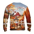 thumbnail image 2 of Thanksgiving Maine Coon Pilgrim Grateful, Thankful, Blessed Fall Welcome All Over Print 3D Sweatshirt Unisex Merch Cat Lover Kitten Owner Gifts - 00021, 2 of 6
