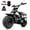 Black, variant on FRP GMB100 99cc 4-Stroke Gas Powered Mini Bike with Street Tires for Ages 13+, Up to 28 MPH, Pull Start, Rear Disc Brake, 220 lb Capacity - White