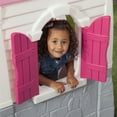 thumbnail image 6 of Step2 Neat & Tidy Cottage Toddler Pink Outdoor Playhouse for Kids Ages 2 and up, 6 of 10