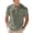 Army Green, variant on Mens Shirts Casual Henley Short Sleeve Everyday Solid Color Shirt Vintage Mens Preppy Clothes Grey XXXL
