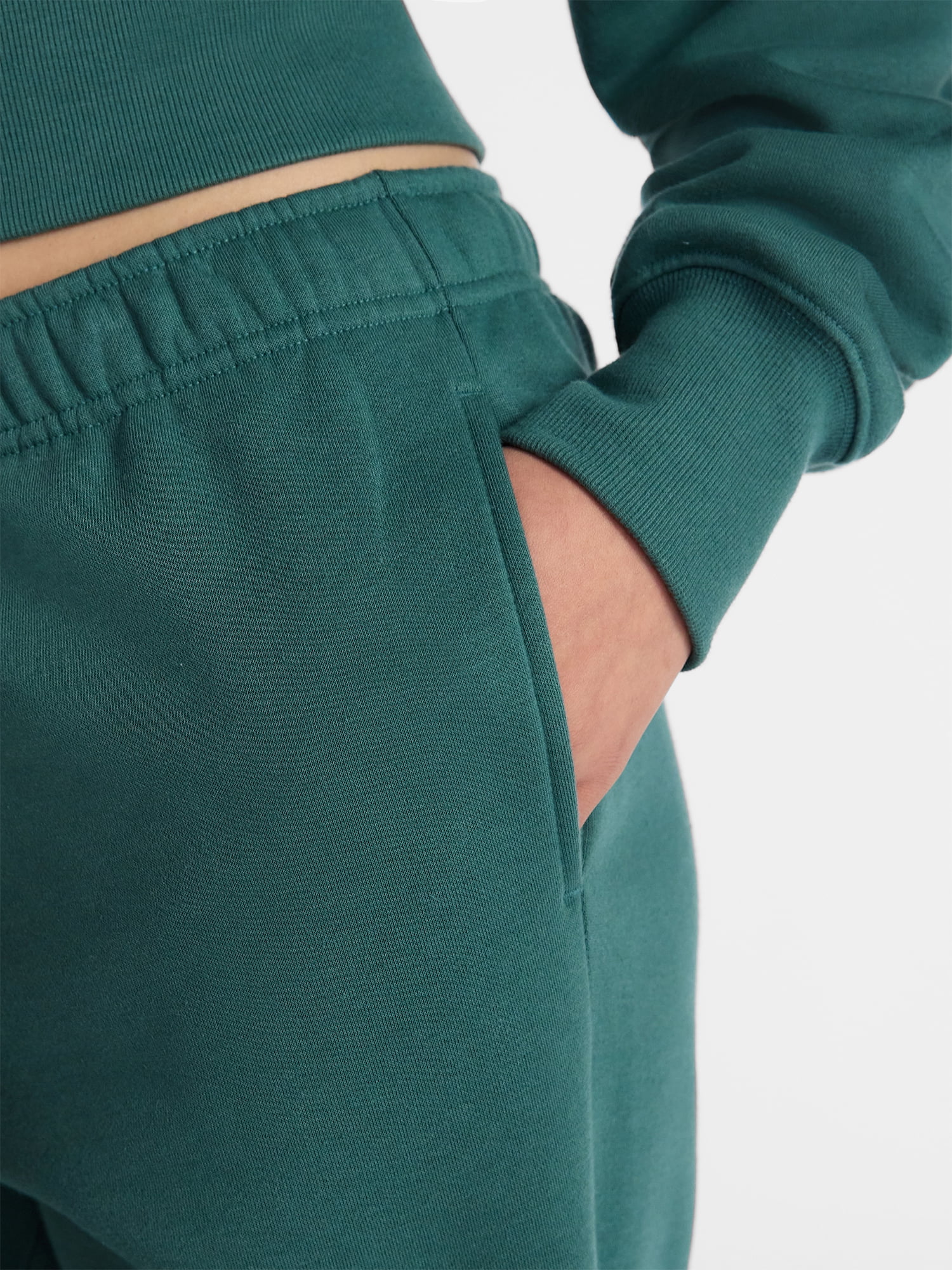 No Boundaries Soft Fleece Joggers, 29'' Inseam, Women's XXS-4X