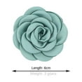 thumbnail image 3 of Tela de satén rosa Flor artificial Flor de camelia Vestido de seda Decoración Boutique Accesorio para el cabello de boda Accesorio de ropa, 3 of 3