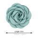 thumbnail image 3 of Tela de satén rosa Flor artificial Flor de camelia Vestido de seda Decoración Boutique Accesorio para el cabello de boda Accesorio de ropa, 3 of 3