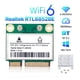thumbnail image 4 of RTL8852BE WiFi 6 Network Card with Bracket BT 5.2 Mini PCI-E AX1800, 4 of 5