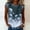 Blue_007, variant on Woman's Independence Day Shirt Usa Flag Print Sleeveless Top Casual Grew Neck T-Shirts 2026 New Fashion Clothes Orange 2XL