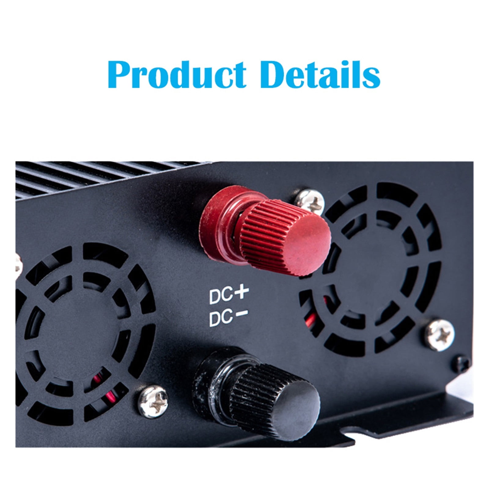 Pure Sine Wave Inverter DC 12V 24V 48V 60V 72V to AC 3000W 4000W Power Solar Car Inverters Doule Digital Display ,Easy to Operate