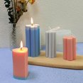 thumbnail image 2 of 3d Flower Candle Mold Silicone Molds For Homemade Soap Making Mould Fondant Cake, 2 of 5