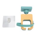 thumbnail image 1 of Soporte para secador de pelo, soporte de pared para secador de pelo elástico con ángulo ajustable giratorio, adhesivo que no deja marcas para baño y dormitorio, 1 of 8