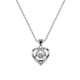 thumbnail image 1 of Collar para mujer, joyería para mujer, collar de corazón para mujer, cadena de clavícula de temperamento simple, collar de cobre, 1 of 3