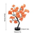 thumbnail image 4 of Yaoyar Rose Flower Table Tree Light 24 LEDs Desk Top Bonsai Lighted Tree Battery Operated USB Plug Powered Tree Table Lamp Rose Flower Desk Tree Lamp For Home Party We Romantic Gifts, 4 of 6