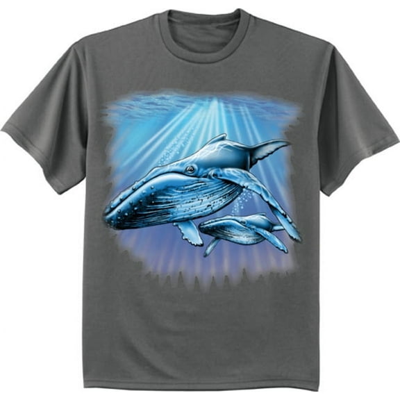 Humpback Whales Mens Tee Shirt Ocean Life
