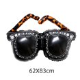 thumbnail image 1 of Globo De Película De Aluminio En Forma De Micrófono , Gafas De Sol Grandes Cantando Tema Fuerte , Decoración De Fiesta Y Arreglo De Globos, 1 of 4