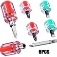 thumbnail image 1 of 6Pcs Mini Tournevis Tête Plate / Cross-Head/2-In-1 Tournevis Interchangeable, 1 of 9
