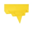 thumbnail image 3 of INSPIRE CHIC Women's Triangle Scarf Handmade Self-fold Sailor Bow Tie for Uniform 1 Pcs Yellow One Size, 3 of 4