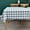 C-sky Blue, variant on Gingham Tablecloth Rectangle Table Cloth Heavy Duty Cotton Checkered Table Cover for Spring Picnic Kitchen Dining(C-Sage Green, 60x70 inch)