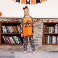 thumbnail image 2 of Nvse 2 Pieces Loungewear Sleepwear for Adults &boys&girls Pumpkin/Orange for 4 Years, 2 of 4