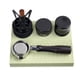 thumbnail image 4 of IKAPE Tapete para compactar café de silicona de grado alimenticio, tapete para compactar café, portafiltro, tapete para compactar, accesorio para espresso para baristas, impermeable, resistente al cal, 4 of 5