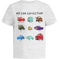 thumbnail image 2 of Cars Lightning McQueen Pixar Graphic T-Shirts (3 Pack) Outfits Toddlers to Kids 2T RWHOr SS, 2 of 4