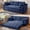 Navy Blue, variant on EnHomee 58.6" Foldable Sofa for Adult Loveseat Sofa Couch with Deep Seat Adjustable Floor Sofa Couch with 4 Pillows,Grey