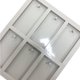 thumbnail image 2 of Juego de 3 moldes rectangulares de resina de silicona con orificio para colgar para llaveros de Navidad, para hacer joyas, colgantes, collares, llaveros, manualidades, 2 of 3