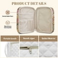 thumbnail image 6 of Yuyamidu Hummingbird Bible Covers for Women Flowers Book Carrying Case Church Bag Outdoor Bible Tote Bag Protective, 6 of 8