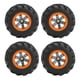 thumbnail image 2 of Neumáticos de coche RC, 4 piezas Neumáticos de coche RC Accesorios de coche RC Juego de neumáticos de goma Funcionalidad de alta precisión, 2 of 14