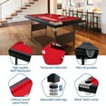 thumbnail image 6 of 6-7 Ft Portable Pool Table, Mesa De Billar para Adultos, Foldable Pool Table, Billiard Tables Set Includes Full Set of Balls, Chalk, 2 Cues & Brush for Game Rooms Apartments Offices, 6 of 6
