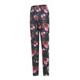 thumbnail image 2 of Gibobby Leggings gluteos deportivo Pantalones Slim Leggings impresos Mujeres Long Elastic Floral All Boot Casual Pants（Gris， L), 2 of 5